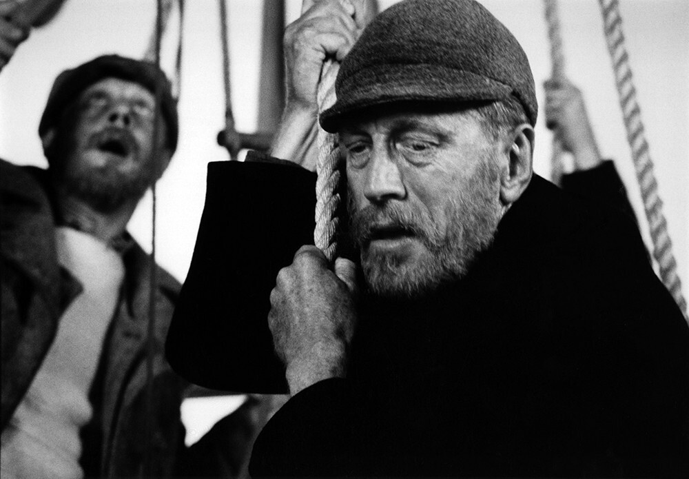 Съемки фильма на каменной горе Кадр из фильма Полет орла снятый на Стенбергете