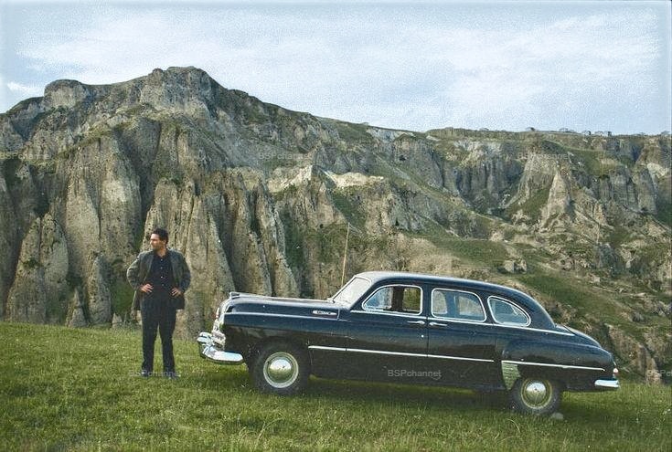 ГАЗ-12 ЗиМ в горах Армянская ССР 1960-е