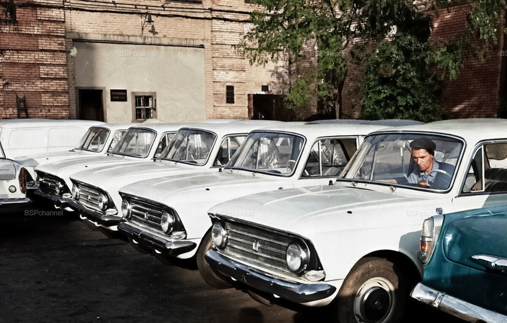 Автомобильный завод имени Ленинского комсомола АЗЛК 1965 год