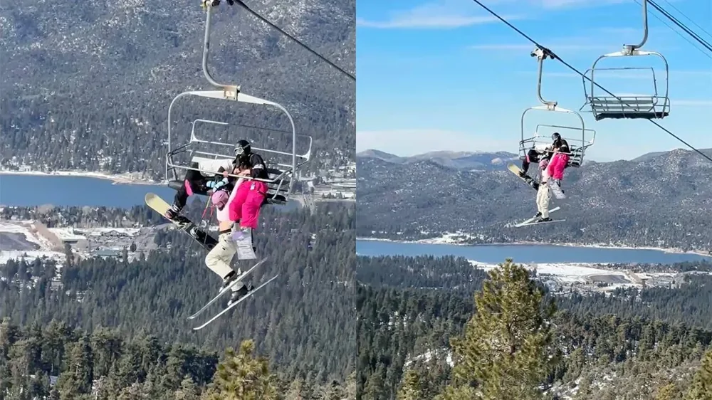 Шутка на подъёмнике едва не превратилась в катастрофу