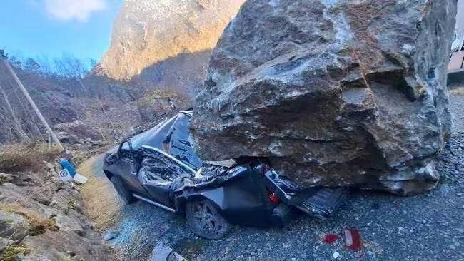 Камнепад в Норвегии и его последствия