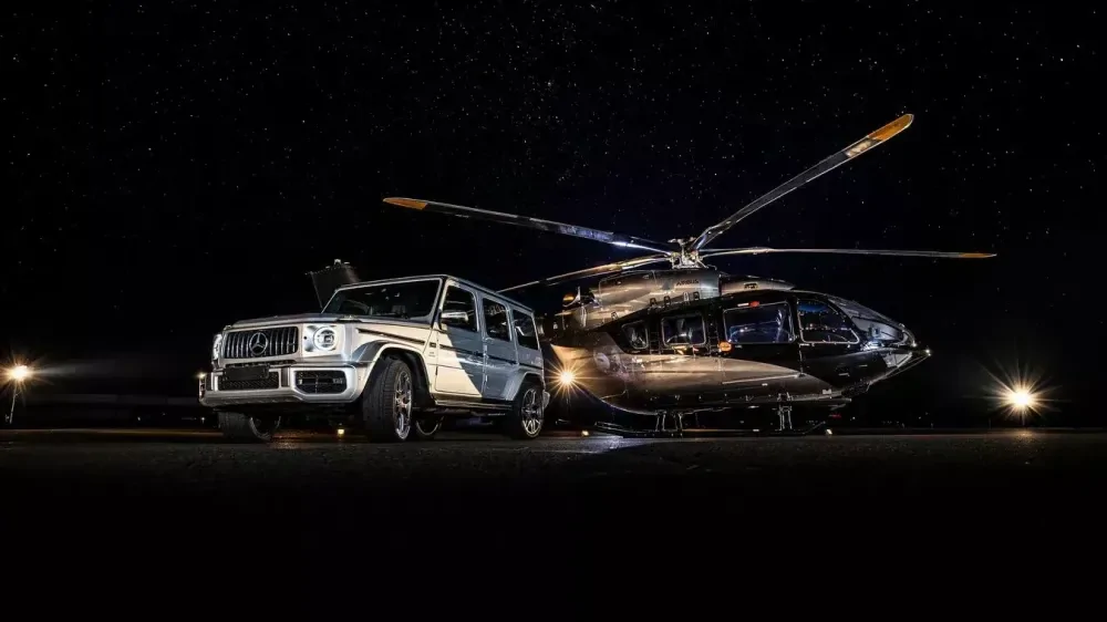 Дизайнеры Mercedes-Benz создали интерьер для вертолёта за 10 миллионов долларов