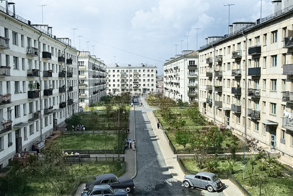 Жизнь Советской Москвы в 60-е годы