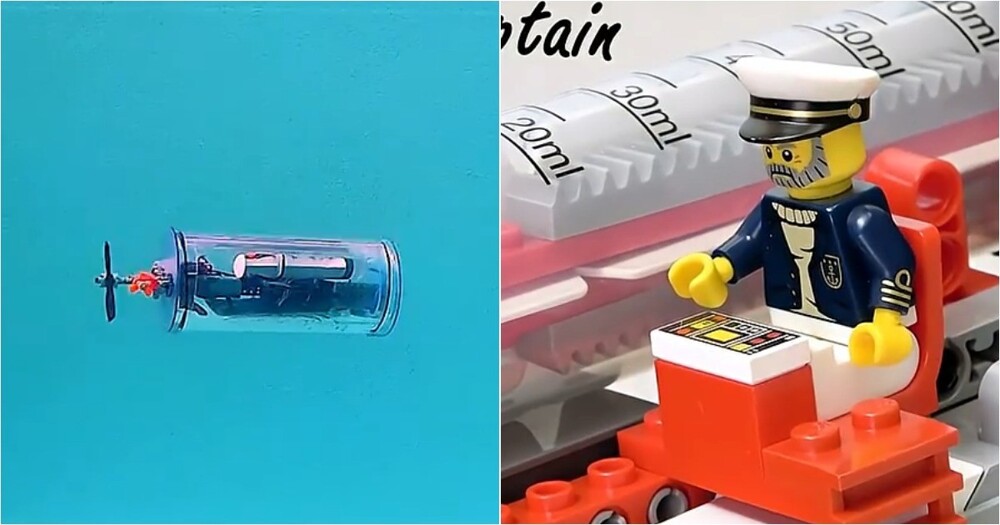 Как построить радиоуправляемую Lego‑субмарину