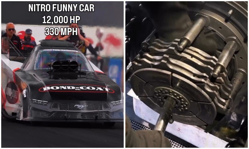 Какое ТО проходит Nitro Funny Car после 4-секундного заезда