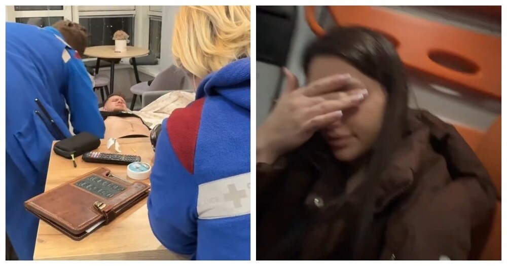 Девушка довела парня до микроинсульта