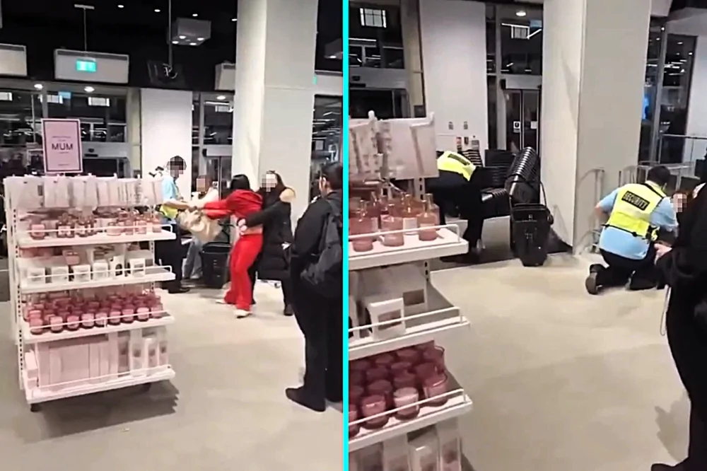 Кража одежды закончилась дракой:  охрана сцепилась с девушками прямо в торговом зале