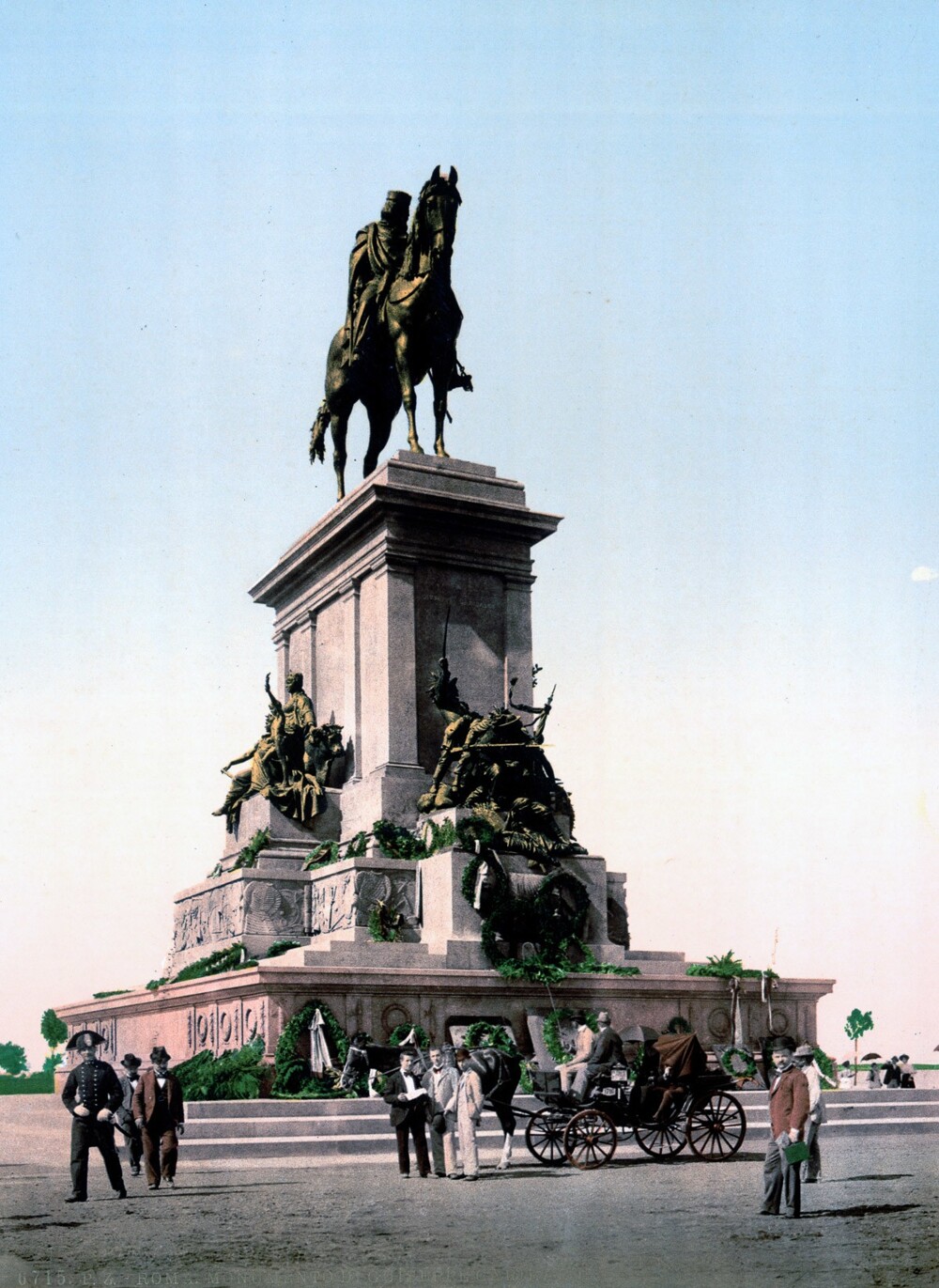 Памятник Гарибальди.