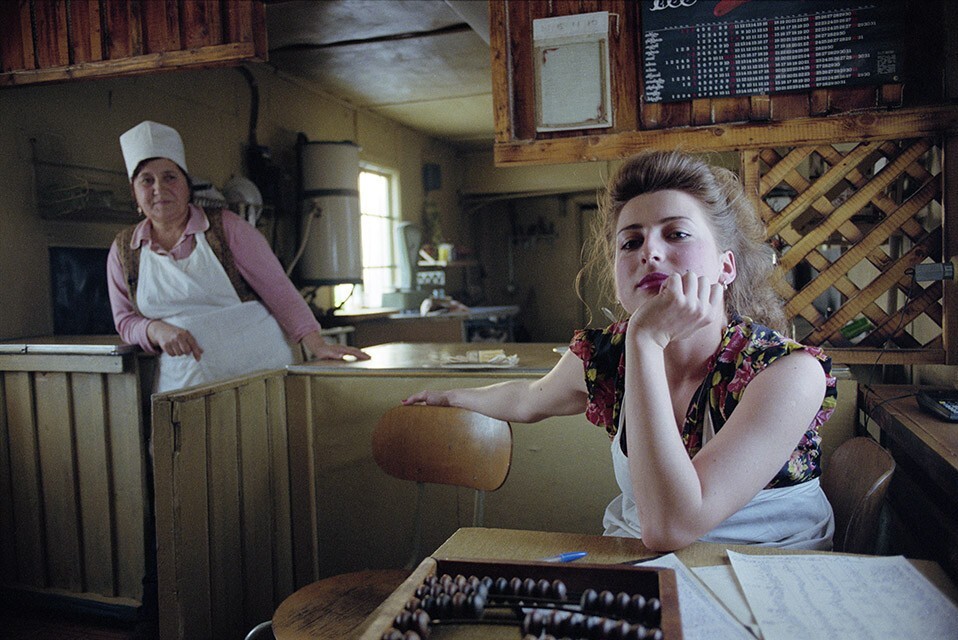 Радужный, 1992 г. Повара бригады нефтяников.