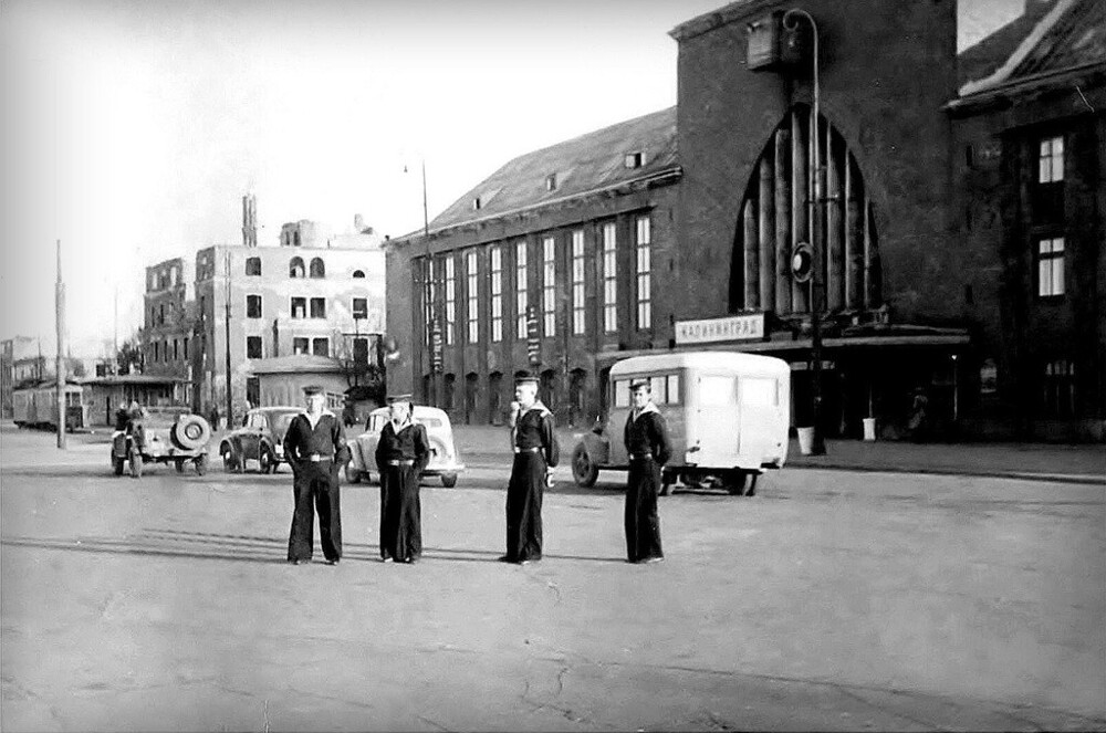 На Южном вокзале. 1949 год.