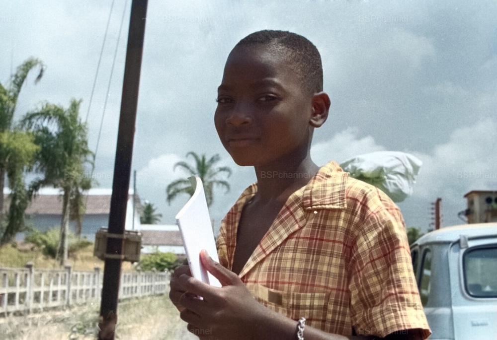 Школьник в Кот-д'Ивуаре, 1968