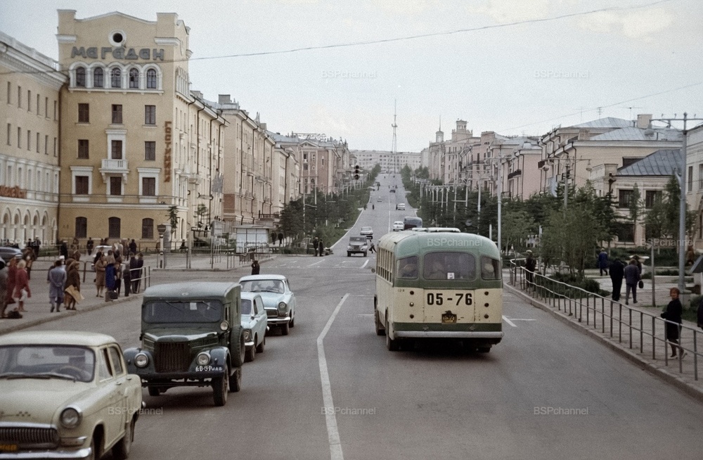 Жизнь Советского Магадана в 1960-е годы