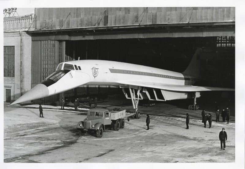 Первый полет самолета ТУ-144. Автор: Евгений Умнов. Московская область, Жуковский.