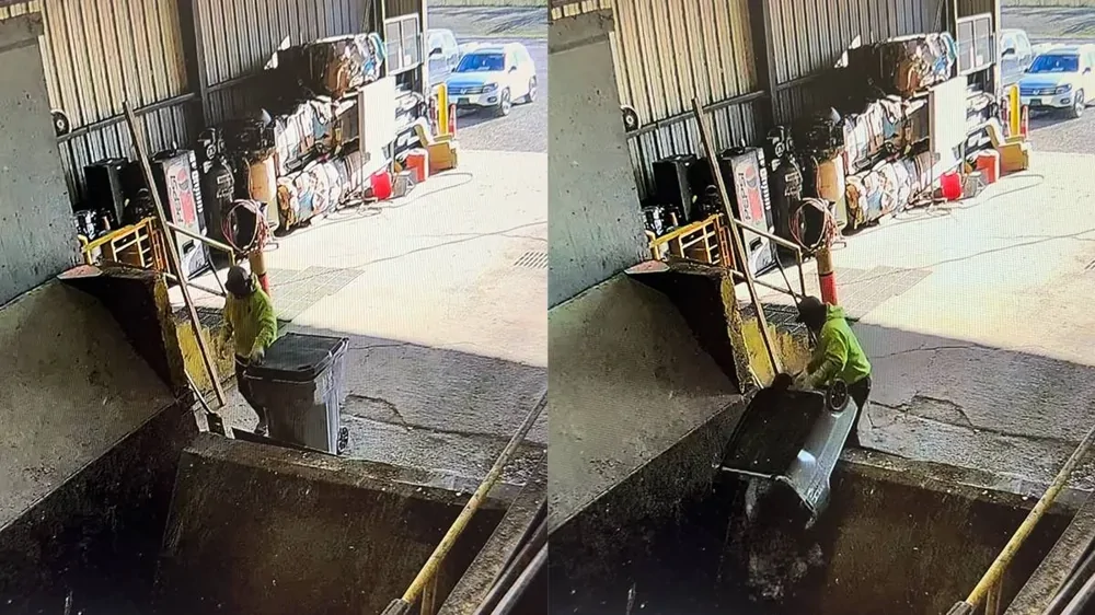 Вывоз мусора пошёл не по плану