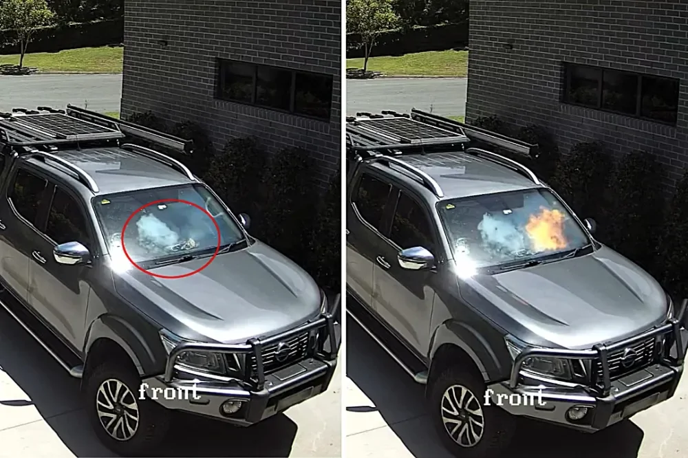 Что будет, если оставить в машине пауэрбанк 