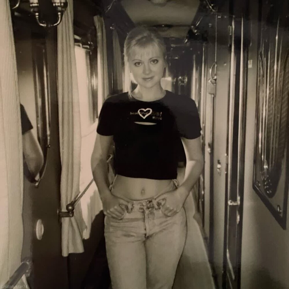 Натали во время гастролей по городам России, 1999 год