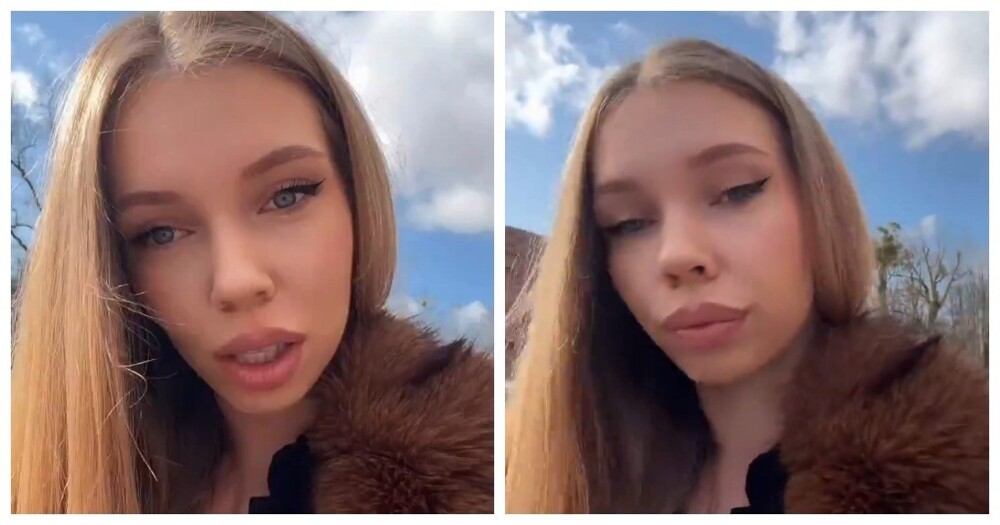 Странное хобби девушки