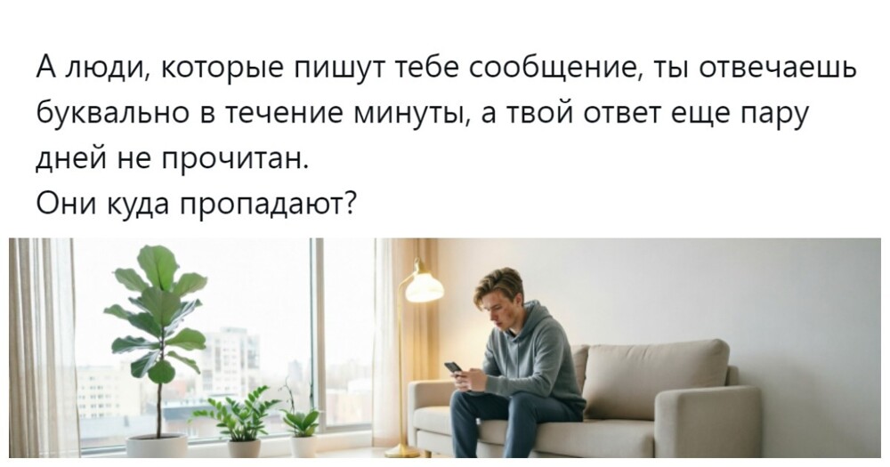 «Тяжело ответить сразу, а через время  просто стыдно»: пользователи пытаются понять, почему сообщения в мессенджерах неделями остаются непрочитанными