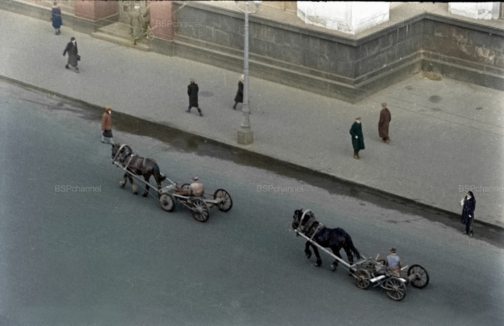 Жизнь Советской Москвы в 40-е годы