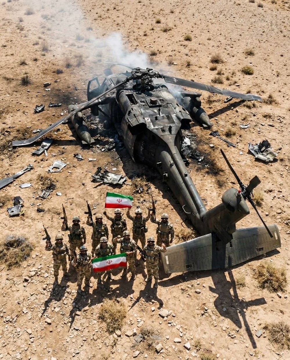 Американцы заявили об успехе спасательной операции в Иране: второй пилот якобы обнаружен и эвакуирован с территории республики