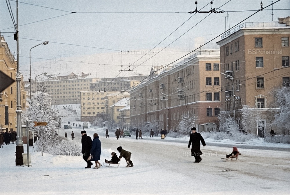 Жизнь Советского Мурманска в 1960-е годы