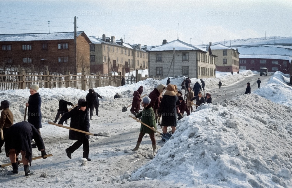 Жизнь Советского Мурманска в 1960-е годы
