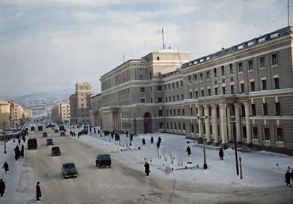 Жизнь Советского Мурманска в 1960-е годы
