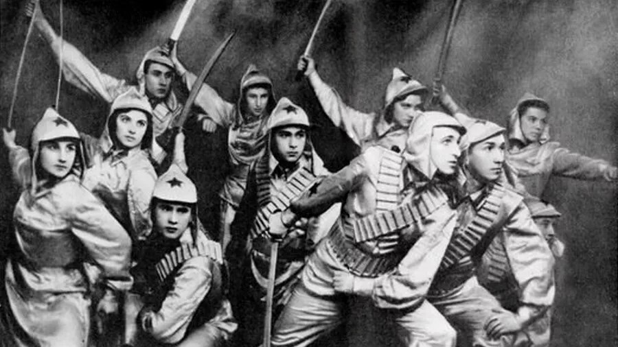 Танцевальный номер Тачанка