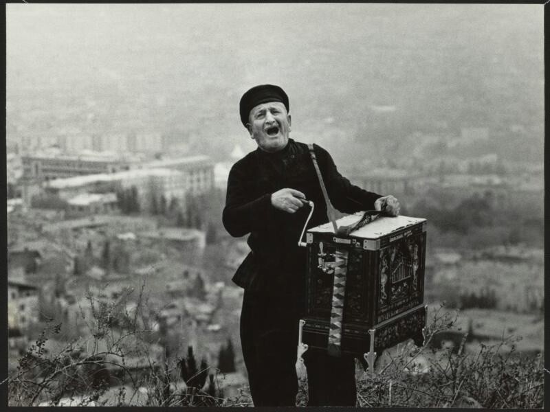 Последний шарманщик. Автор: Виктор Руйкович. Грузинская ССР.
