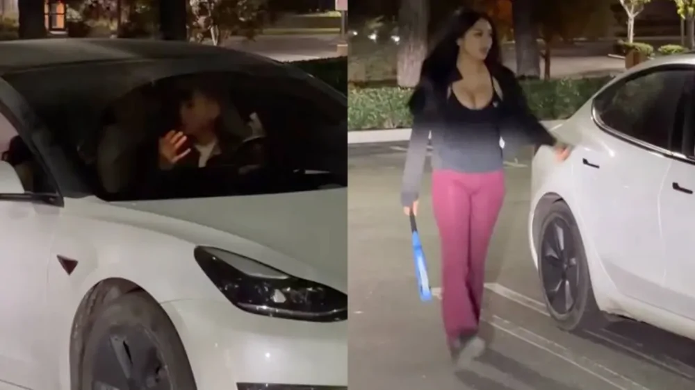 Свидание закончилось скандалом: вмешалась бывшая с битой