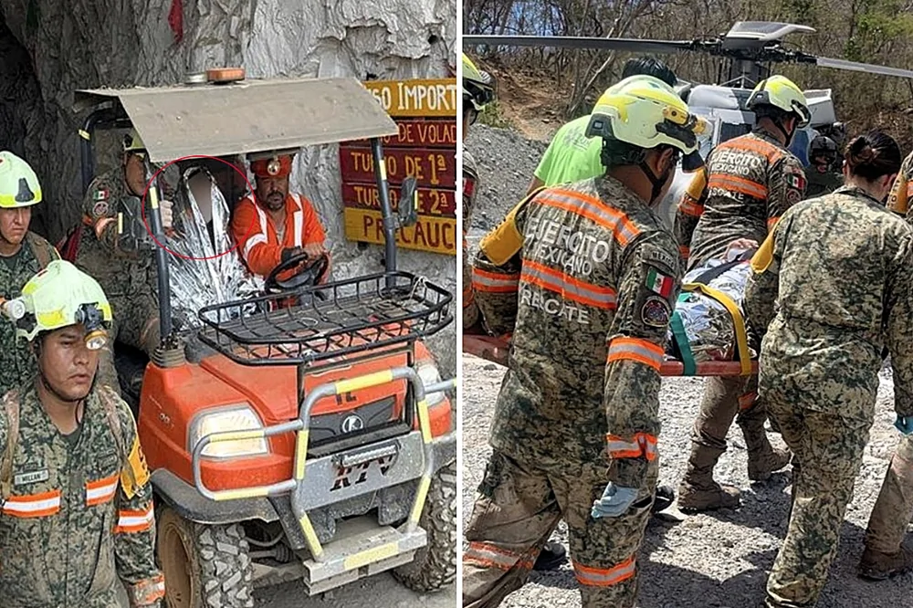 Мексиканский шахтер выжил, проведя 14 дней в затопленной пещере