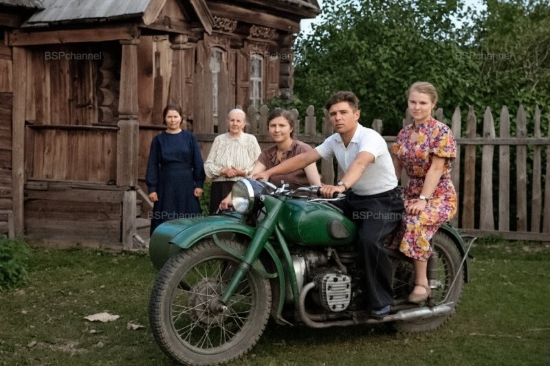 Подборка душевных и ярких фотографий деревенской жизни в СССР
