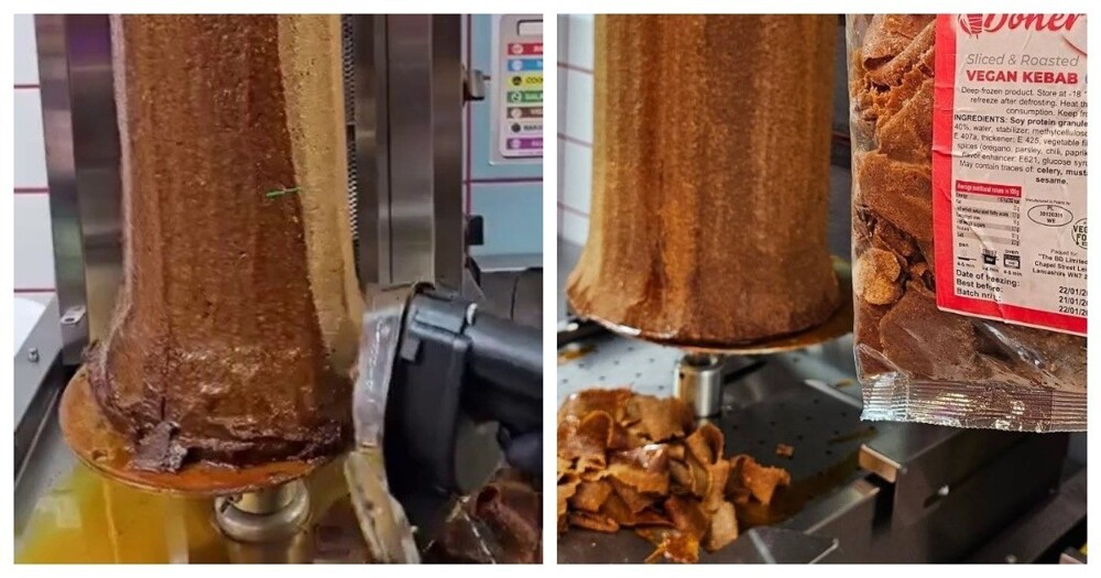 Веганское мясо для шаурмы