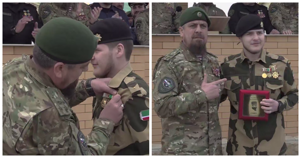 Адама Кадырова наградили новой медалью