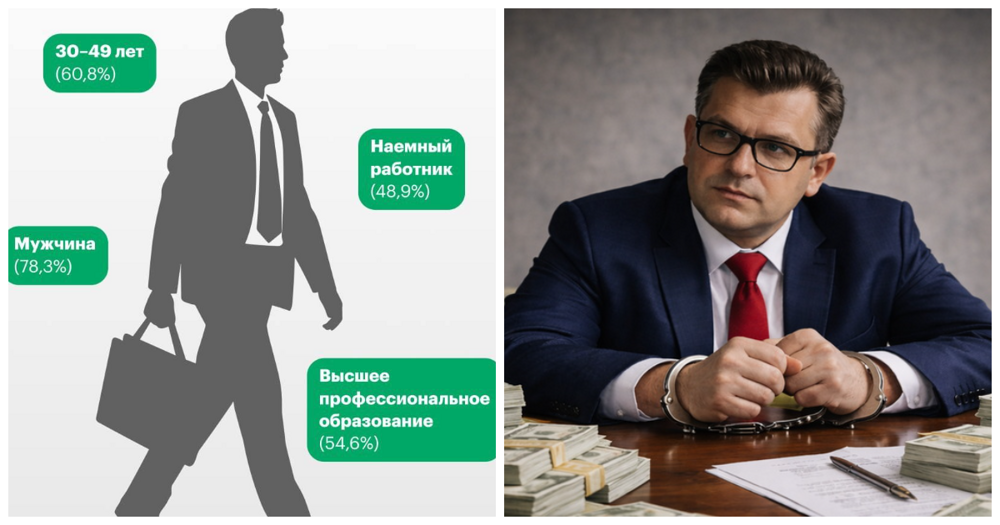 Генпрокуратура составила портрет типичного российского коррупционера