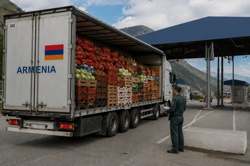 Россельхознадзор расширил запрет на ввоз армянских товаров