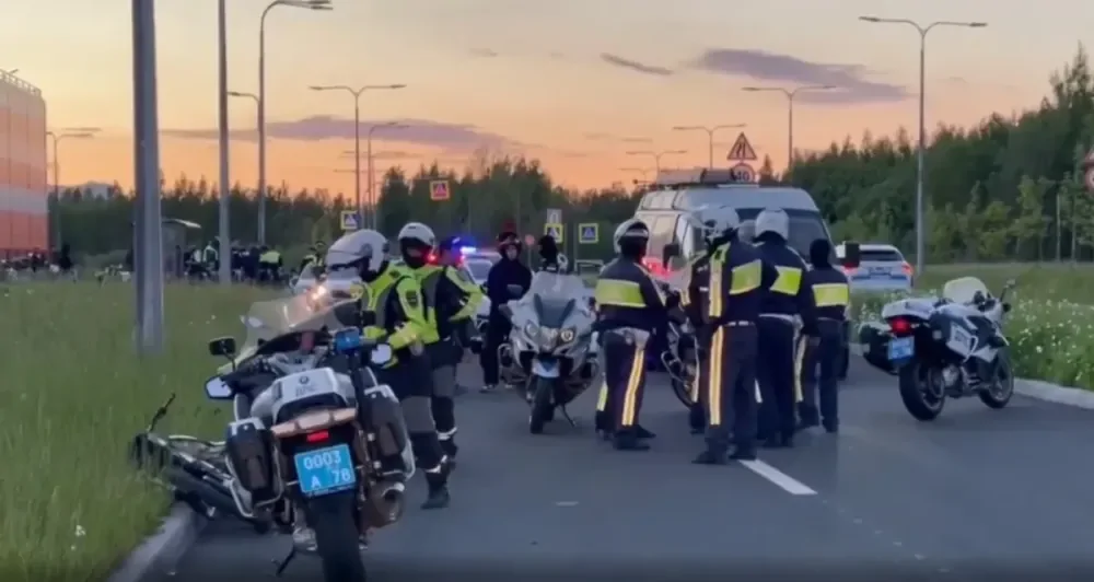 Облава на питбайкеров