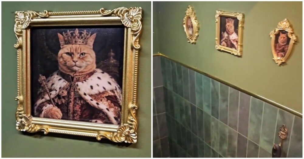 Кошачий тронный зал
