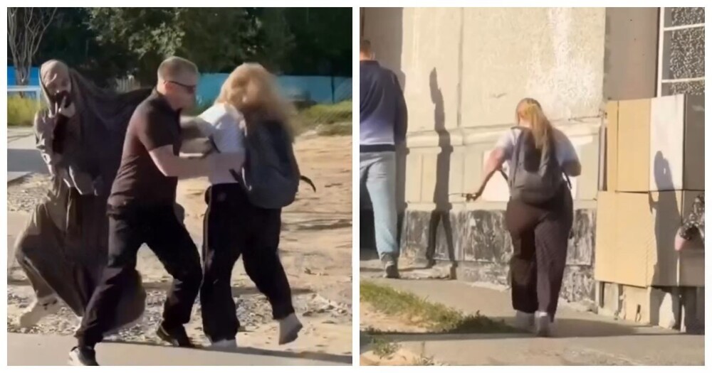 В Сургуте женщина устроила конфликт с прохожей в хиджабе