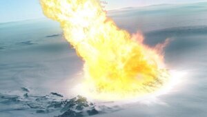 Полмиллиона лет назад в небе над Антарктидой взорвался астероид