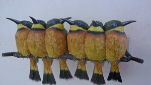 Реалистичные птицы из бумаги от Йохана Шерфта