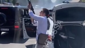 В Одессе чеченцы устроили стрельбу посреди дороги и тут же были задержаны