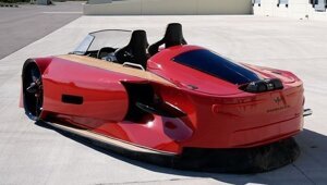 Компания VonMercier представила спортивный автомобиль на воздушной подушке