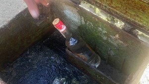 Дорожные рабочие нашли послание из прошлого