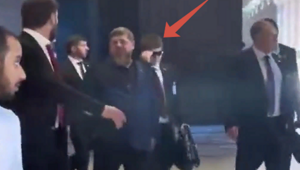 "Что у него в чемодане?": в сети обсуждают видео, на котором засветился Адам Кадыров за работой начальника охраны