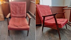 Как вернуть к жизни старое советское кресло с дачи