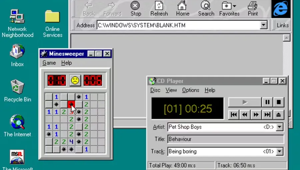 Двадцать восемь лет спустя Windows 95 снова в строю