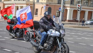 Словацкие байкеры преодолели тысячи километров, чтобы почтить память советских солдат в Беларуси