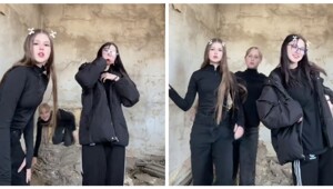 Ролик тиктокерш с неожиданным финалом