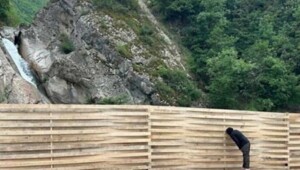 Самый известный водопад в Дагестане закрыли от туристов забором